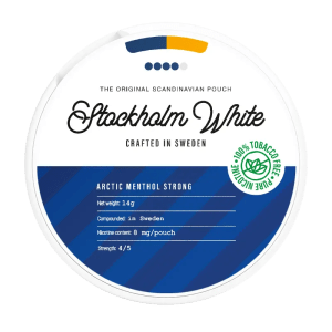 Stockholm White Arctic Menthol Strong 8mg