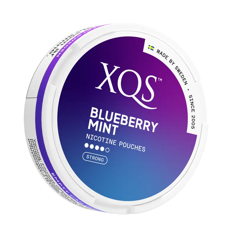 XQS Blueberry Mint Light Slim 4mg